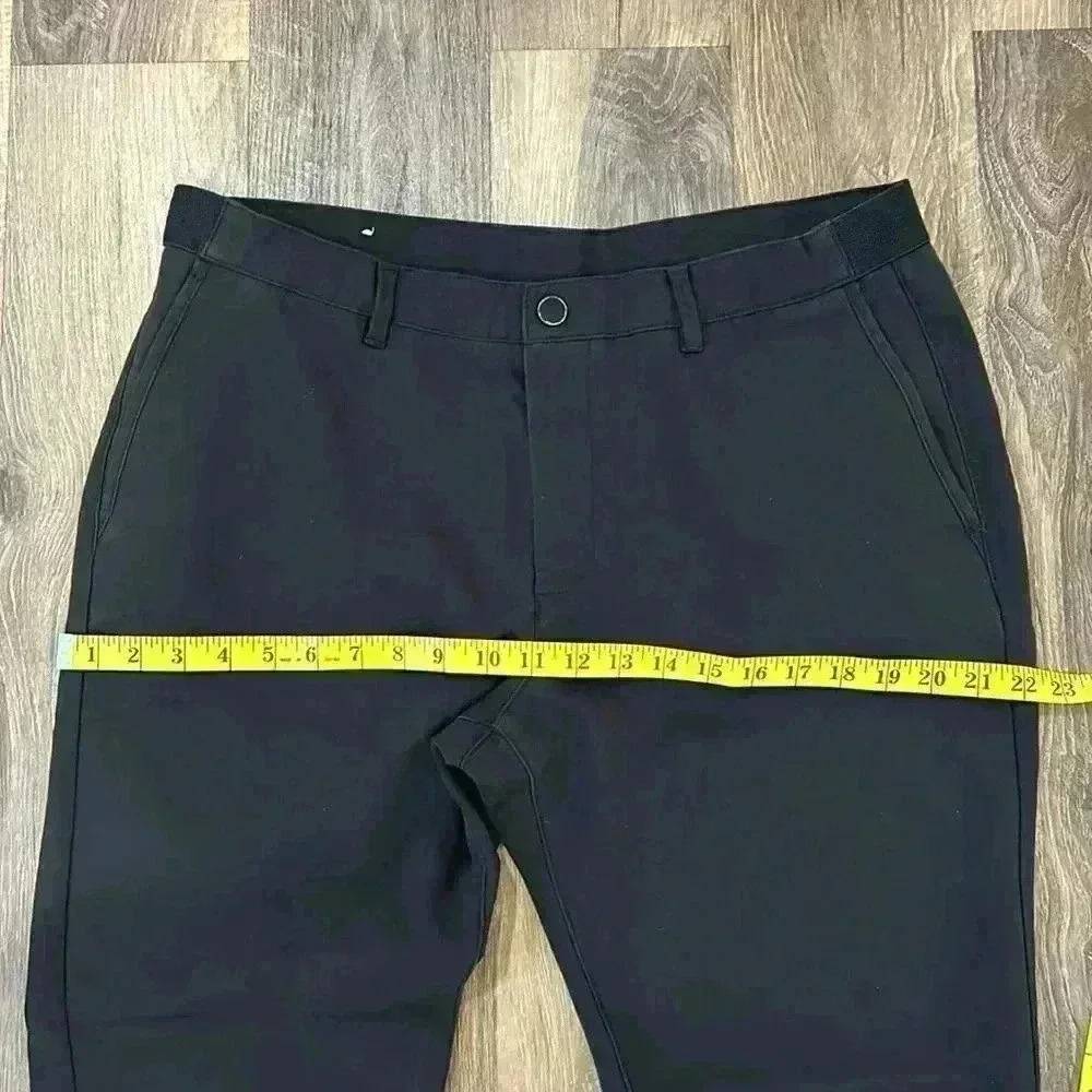 Zara women’s black trouser pants button up w/zipper size xl. Cotton/polyester - Picture 13 of 15